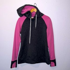 Two tone hoodie
